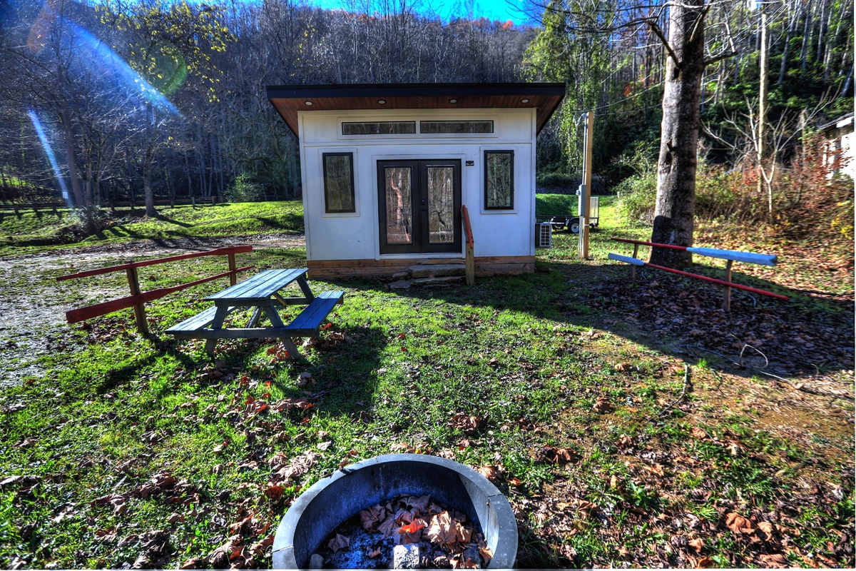 Here are various images of our Nantahala Riverside Glamping Cottage in Bryson City, NC
