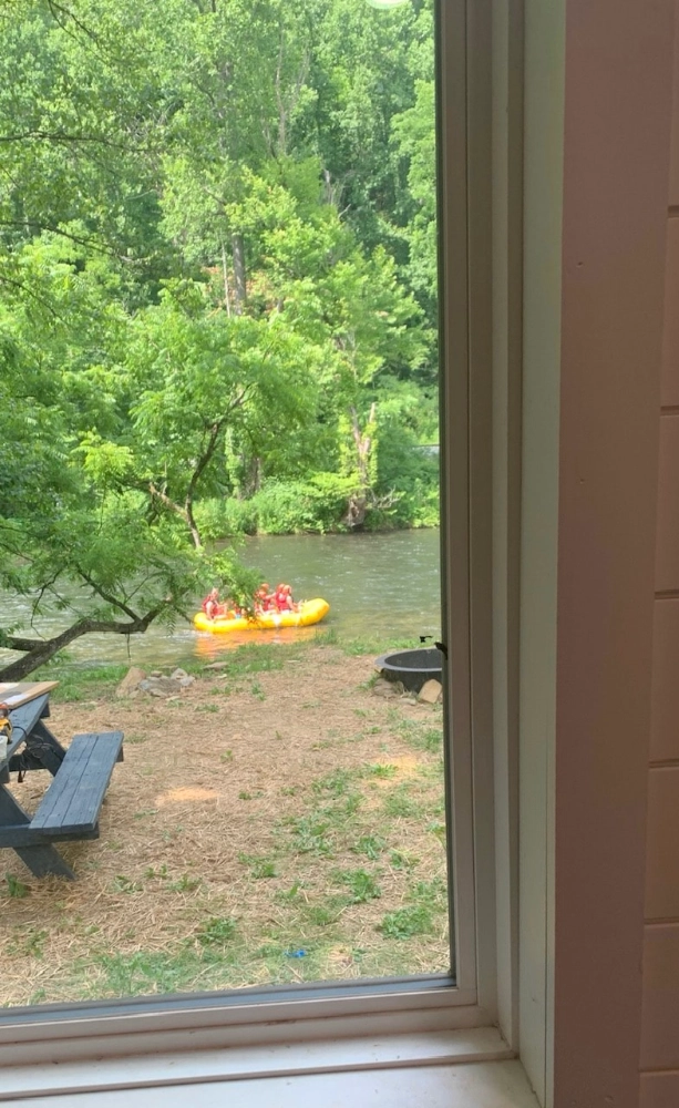 Here are various images of our Nantahala Riverside Glamping Cottage in Bryson City, NC