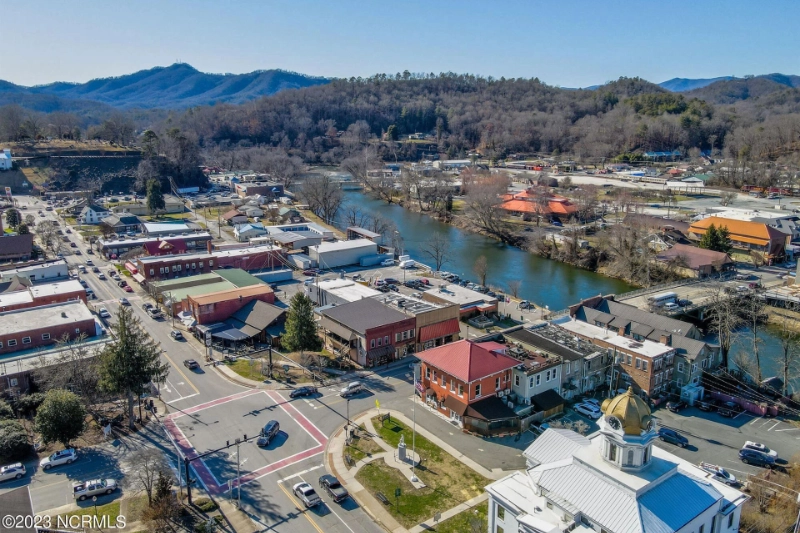 Overlooking Bryson City