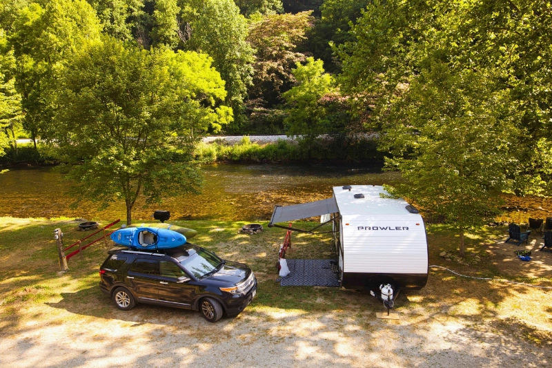 Here are various images of our Nantahala Riverside Campground in Bryson City, NC