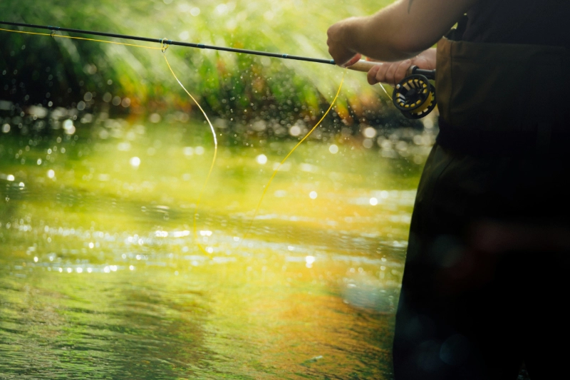 Fishing on the Nantahala River or Lake Fontana